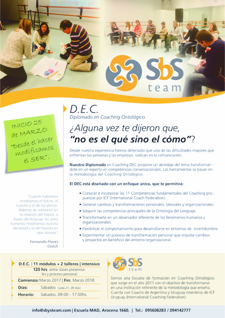 Lee más sobre el artículo Comienzos de cursos 2017